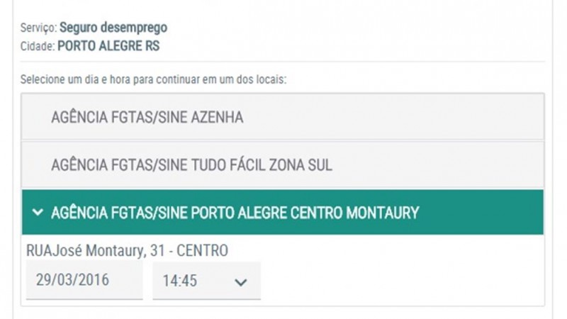 Nova ferramenta de agendamento
