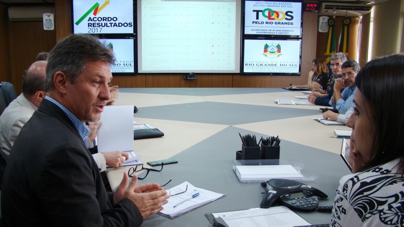 Chefe de gabinete da SOP, Pedro Luiz Maboni.