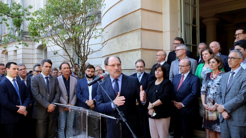 Sartori anunciou novos nomes em substitui&ccedil;&atilde;o aos que se desvincularam para concorrer a cargos eletivos nas elei&ccedil;&otilde;es