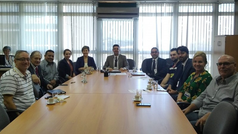 Reunião do CGTIC com a presença de Parisa Aasi