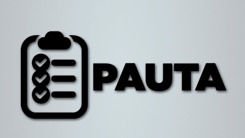 Aviso de Pauta