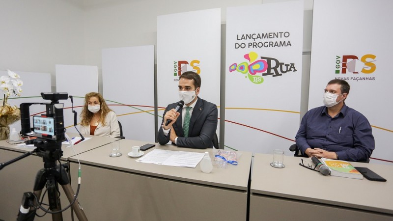 Governador lançou programa que será será implementado em Porto Alegre, Caxias do Sul, Santa Cruz do Sul, Pelotas e Rio Grande