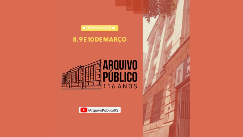 aniversário arquivo público do RS 116 anos