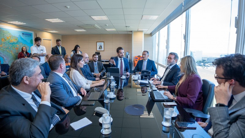 Governador e sua comitiva apresentaram um panorama dos efeitos do ciclone