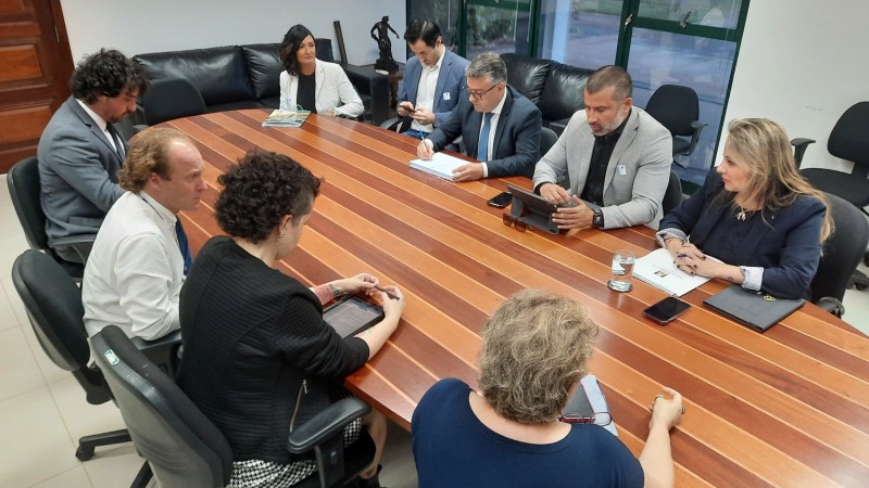 Comitiva gaúcha solicitou que o instituto delegue competência ao Rio Grande do Sul na emissão da licença ambiental