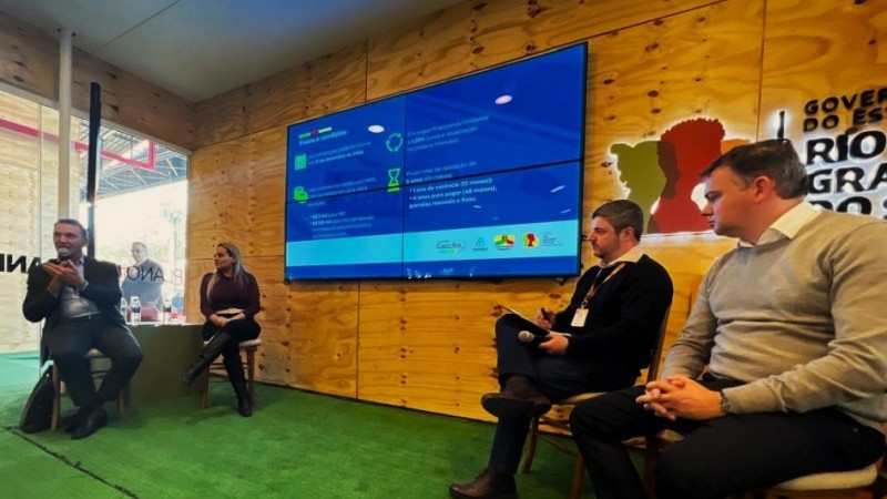 O programa foi apresentado em painel realizado na Expointer 2024
