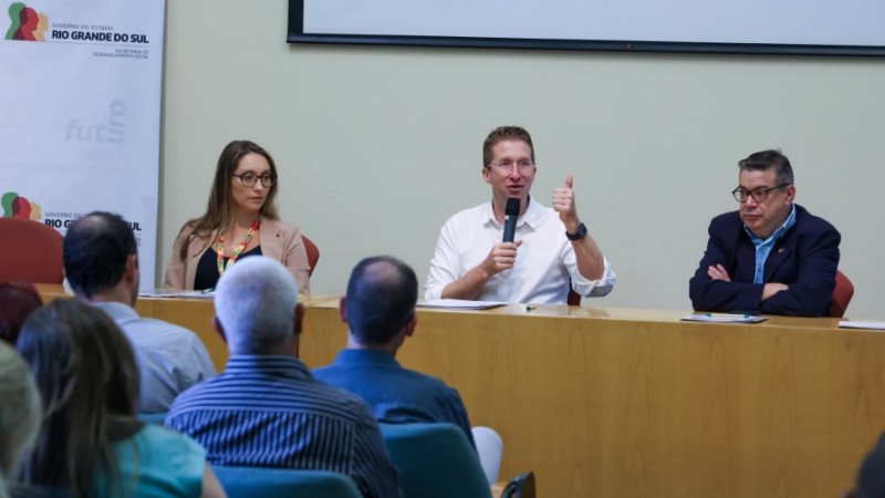 O titular da Sedes, Beto Fantinel, participou da abertura e destacou a importância da Consulta Popular