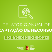 Relatório anual de captação de recursos 2024