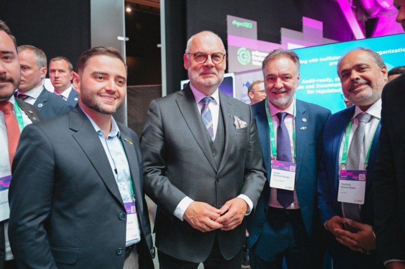 Comitiva do Estado participou da e-Governance Conference e teve encontro com o presidente da Estônia, Alar Karis