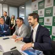 Encontro integra processo de transi&ccedil;&atilde;o entre a atual administra&ccedil;&atilde;o e o governo eleito, com participa&ccedil;&atilde;o das respectivas equipes